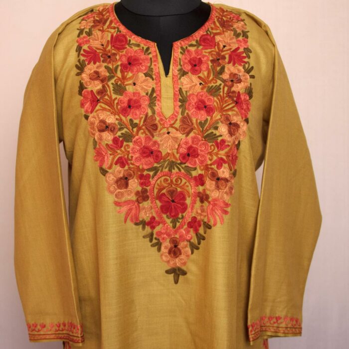 kashmiri summer kurta kurti cotton aari gyawun top 19