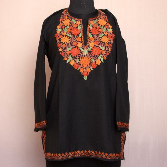 kashmiri summer kurta kurti cotton aari gyawun top 36