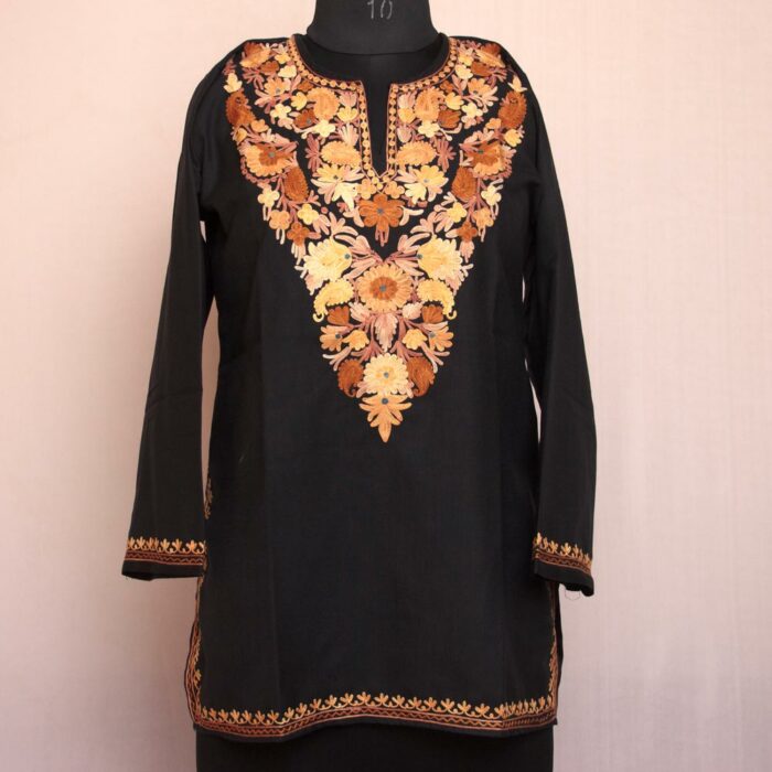 kashmiri summer kurta kurti cotton aari gyawun top 40