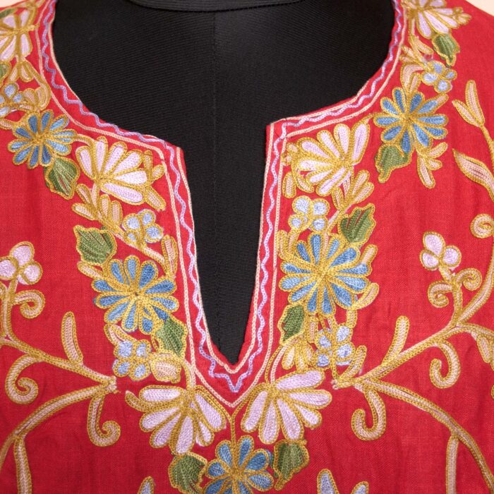 kashmiri summer kurta kurti cotton aari gyawun top 66