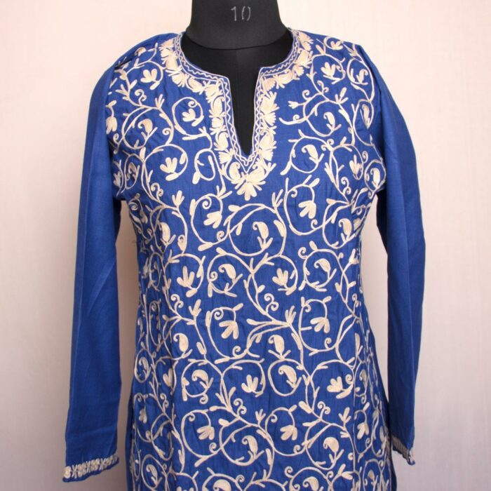 kashmiri summer kurta kurti cotton aari gyawun top 69