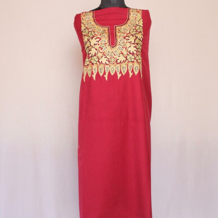 kashmiri summer unstitched embroidery suit online gyawun kashmir box tulpalav matamaal 1
