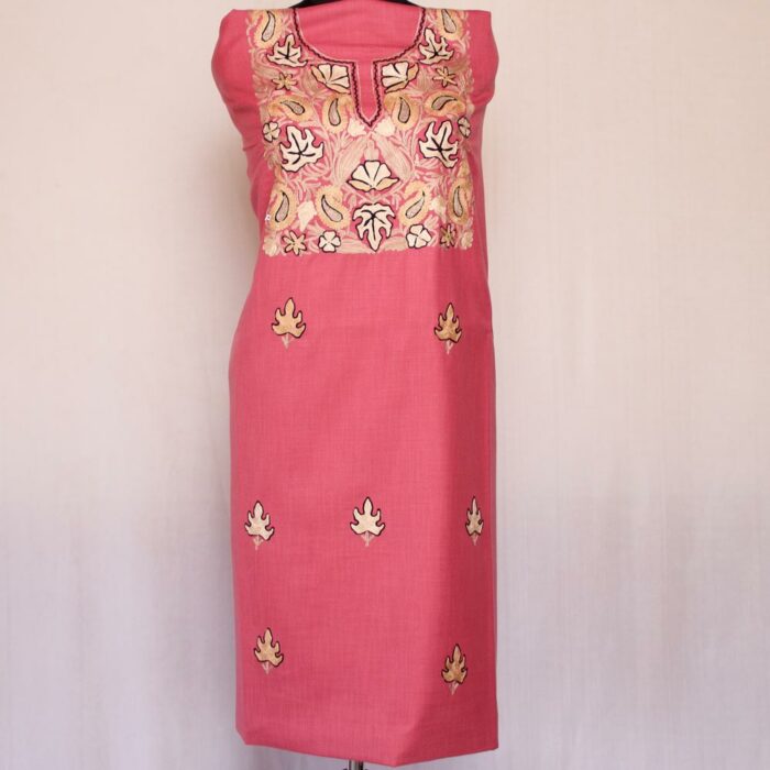 kashmiri summer unstitched embroidery suit online gyawun kashmir box tulpalav matamaal 10