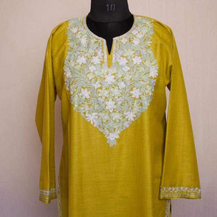 mustard kurta