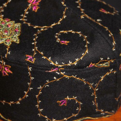 sozni work kashmiri topi cap handwork 2