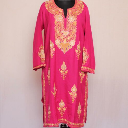 summer cool pink kurta 2