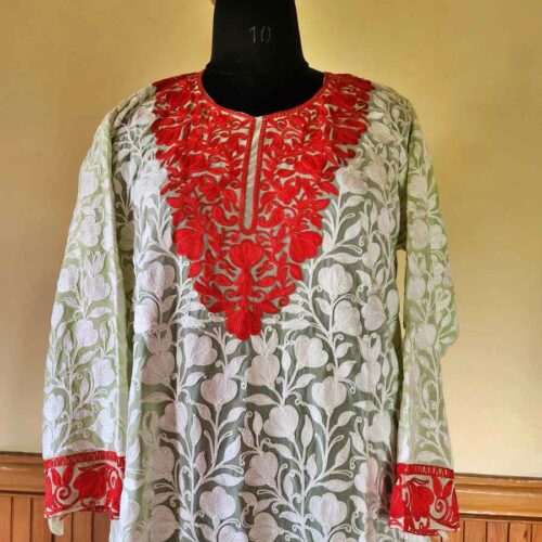Kashmiri Kurtis Ari Embroidery20230428 11