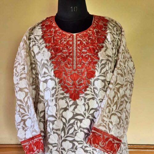 Kashmiri Kurtis Ari Embroidery20230428 18
