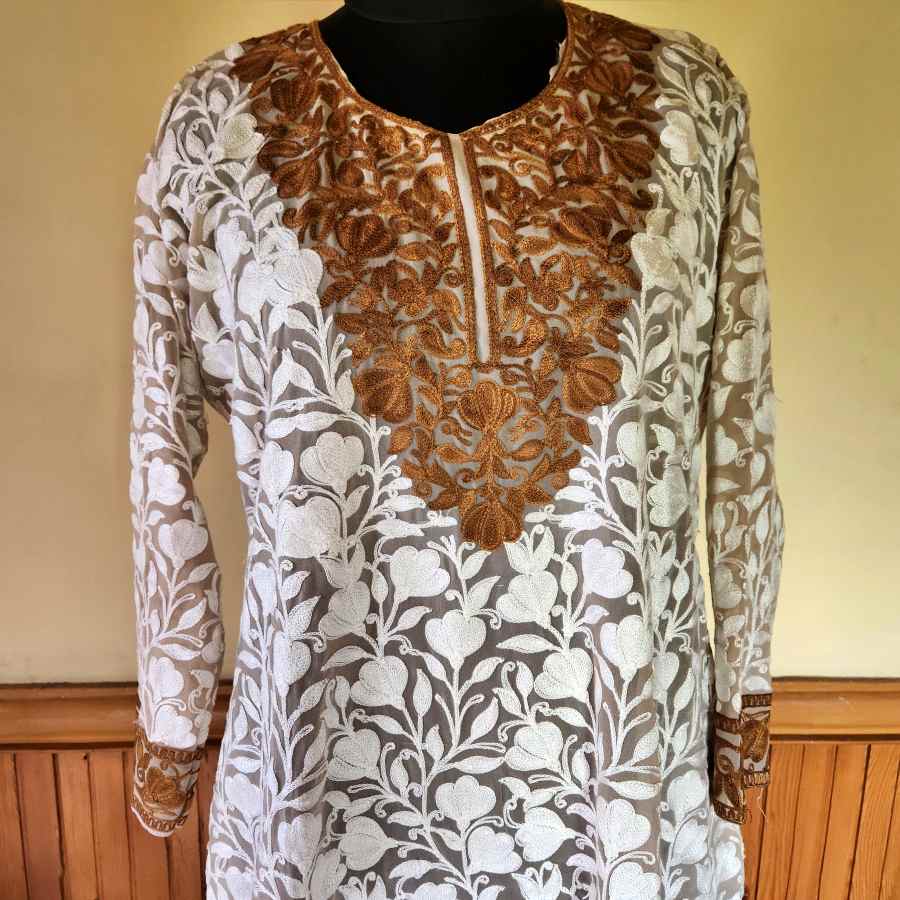 Kashmiri Kurtis Ari Embroidery20230428 87