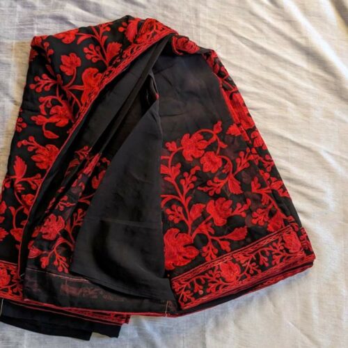 Kashmiri Saree Georgette Ari 20230725 35