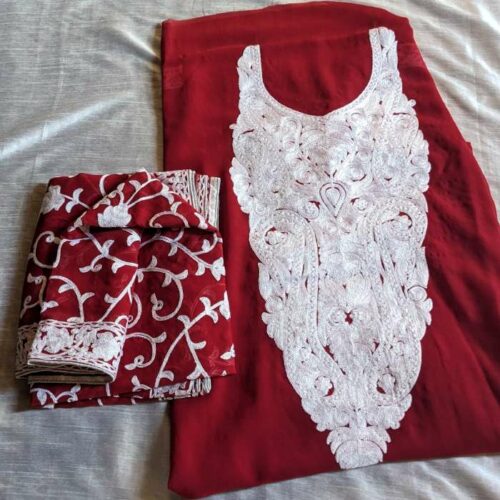 Kashmiri Suit Georgette Ari 20230726 08