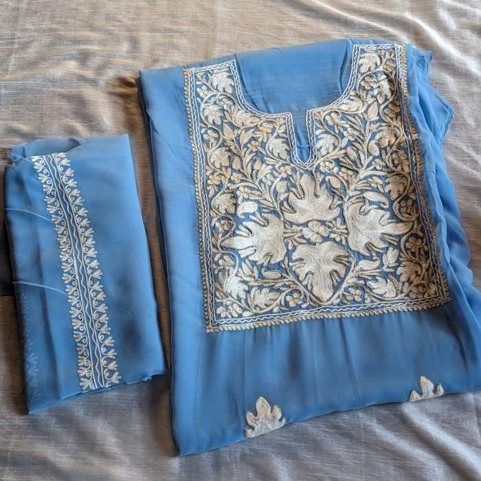 Kashmiri Suit Georgette Ari M 20230726 21