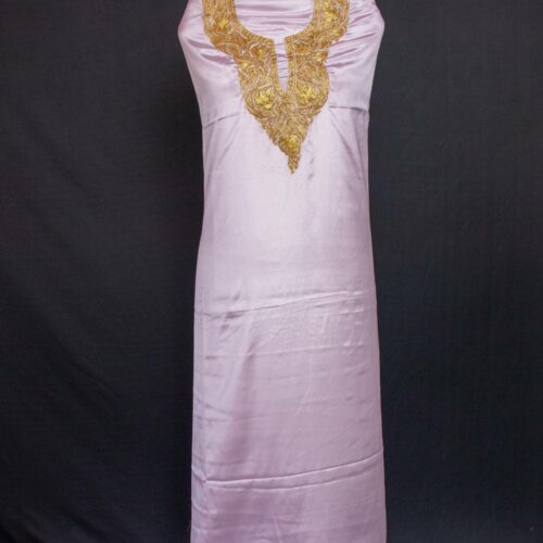 Lavender satin tilla suit 2pc