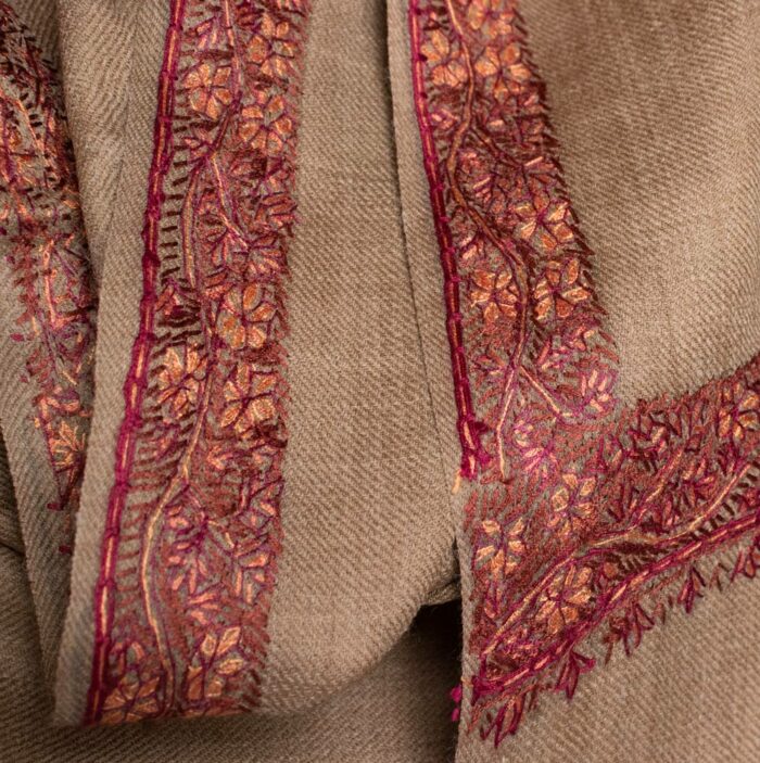 gents kashmiri shawl handwork gift