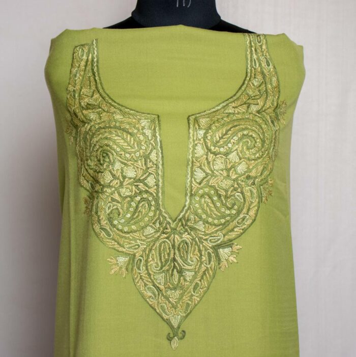 green summer cool handwork suit