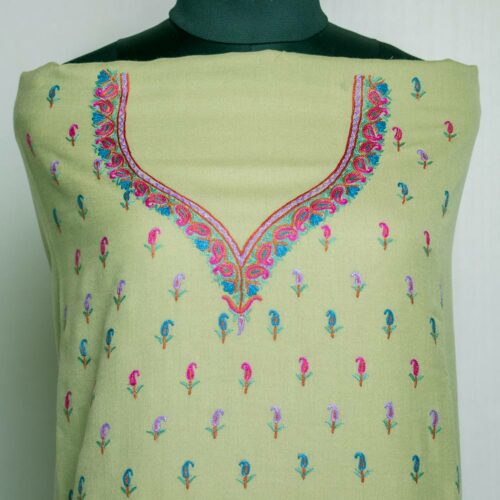 Blue Kashmiri Designer Tilla Embroidered Velvet Suit With Beautiful-nextbuild.com.vn