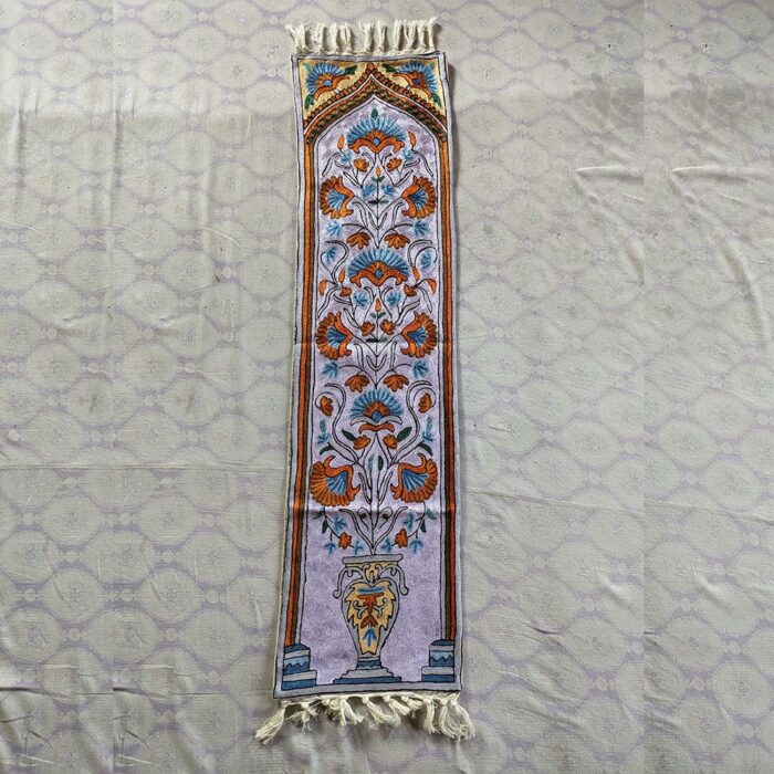 kashmir chain stitch runner
