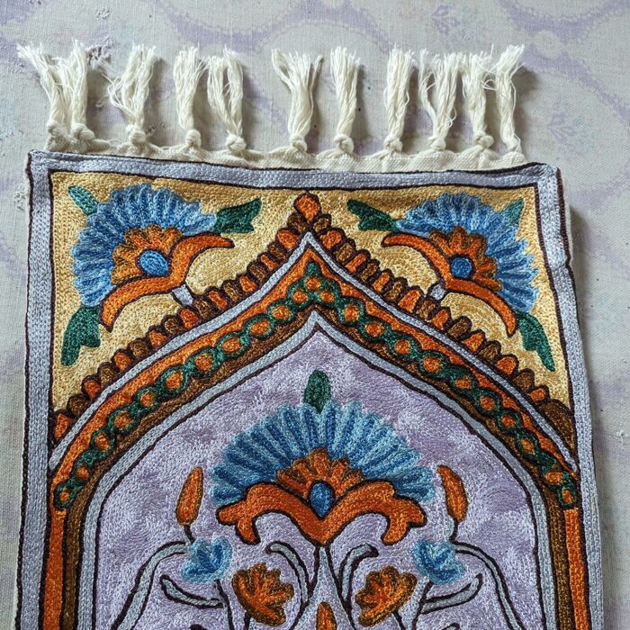 kashmir chain stitch runner india