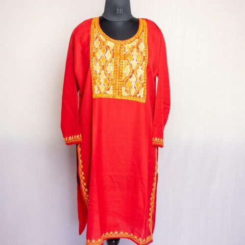 red box design kurta1