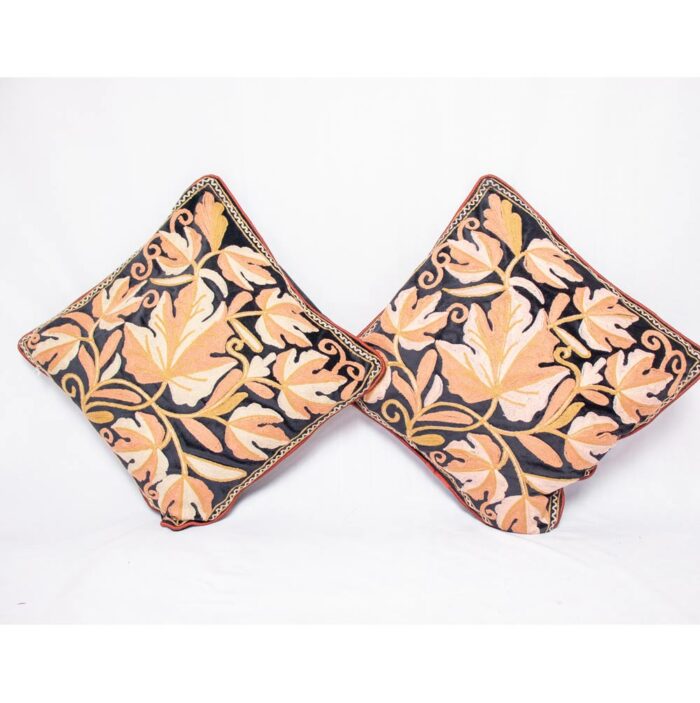 velver crewel cushion cover kashmir 16x16 1