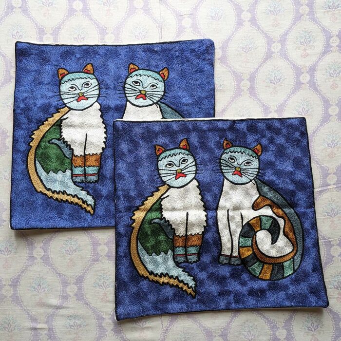 cat cushion cover