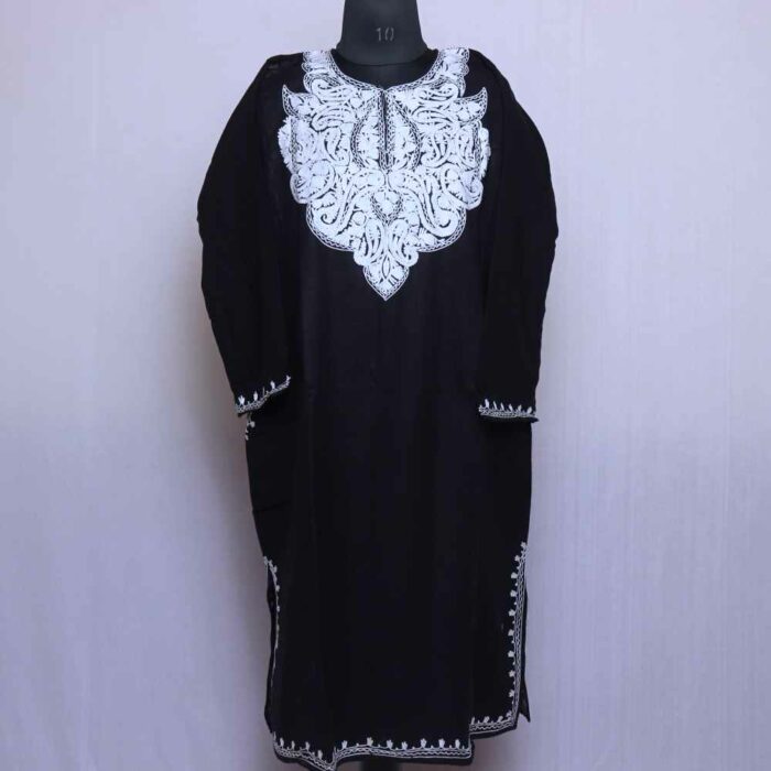 black kashmiri budget pheran online delhi shimla himachal jammu 1