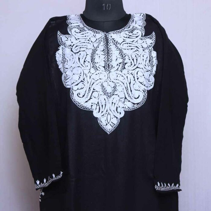 black kashmiri budget pheran online delhi shimla himachal jammu 3
