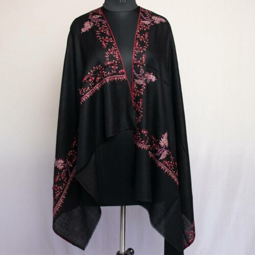 black pashmina wrap