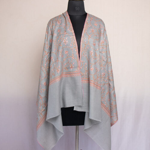 grey pashmina stole