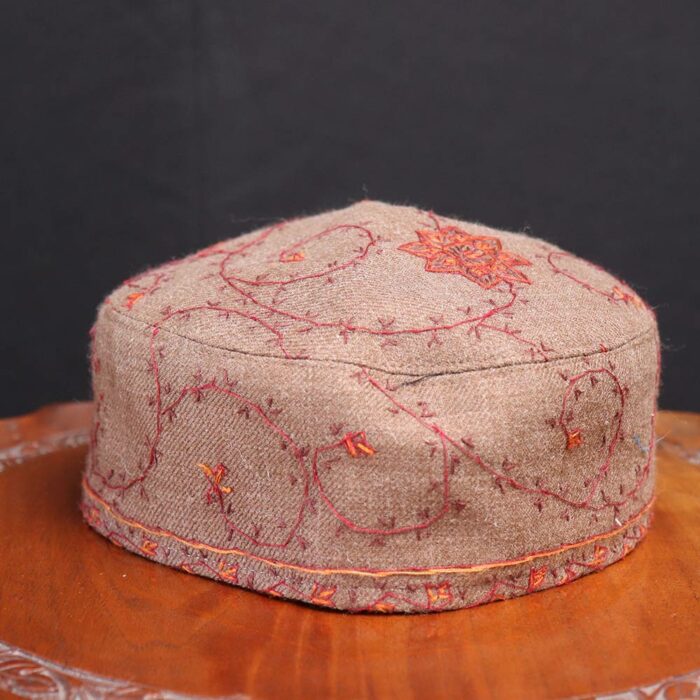 handwork gift cap from kashmir india