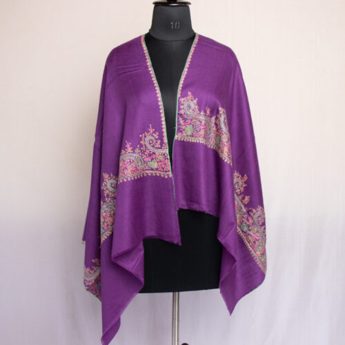 Enchanting Amethyst Pashmina Stole