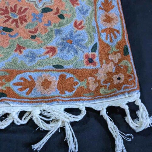 Kashmiri carpet rugs chainstitch20231029 14
