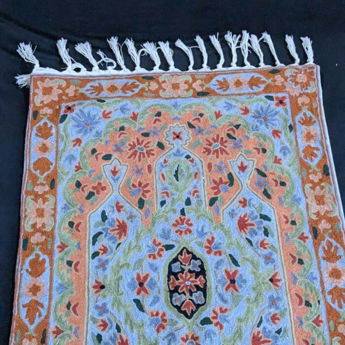 Kashmiri carpet rugs chainstitch20231029 15