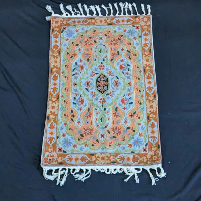 Kashmiri carpet rugs chainstitch20231029 16