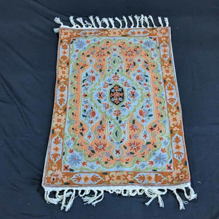 Kashmiri carpet rugs chainstitch20231029 17