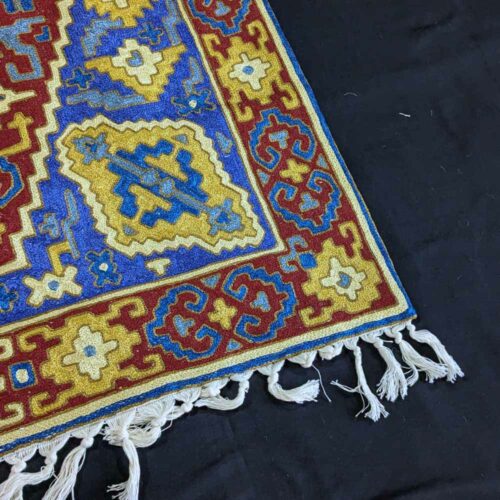 Kashmiri carpet rugs chainstitch20231029 22