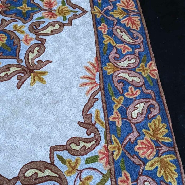 Kashmiri carpet rugs chainstitch20231029 25