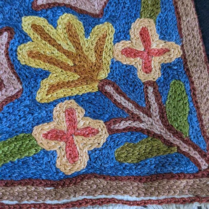 Kashmiri carpet rugs chainstitch20231029 27
