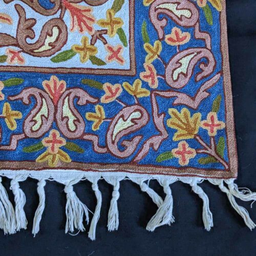 Kashmiri carpet rugs chainstitch20231029 29