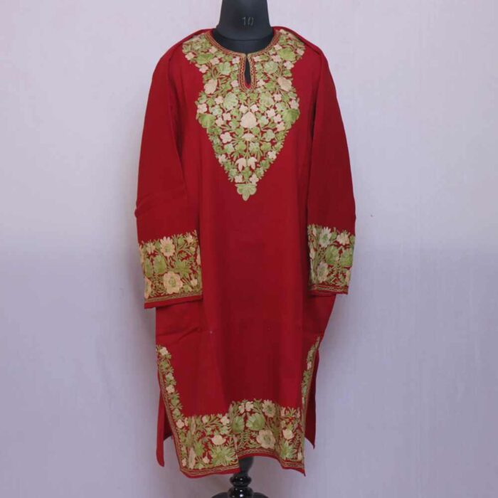 Kashmiri phiran raffal with ari 20231019 04