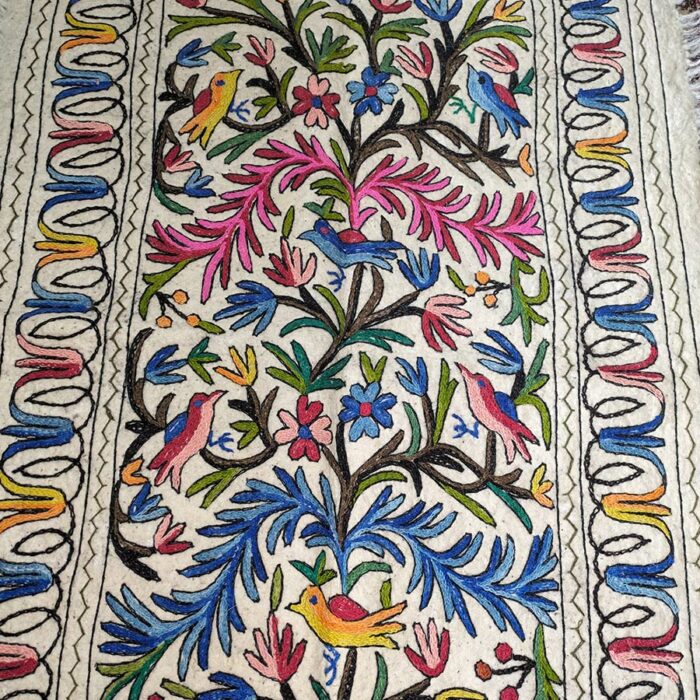 aari embroidery carpet