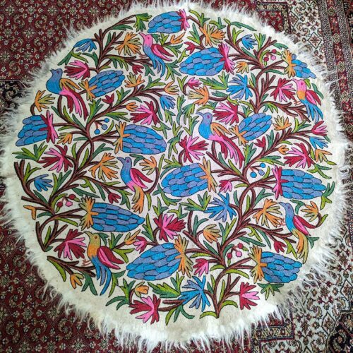 namdah 5feet round kashmiri