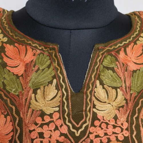 pheran cashmilon kashmiri winter wool long warm woman gyawun online 55