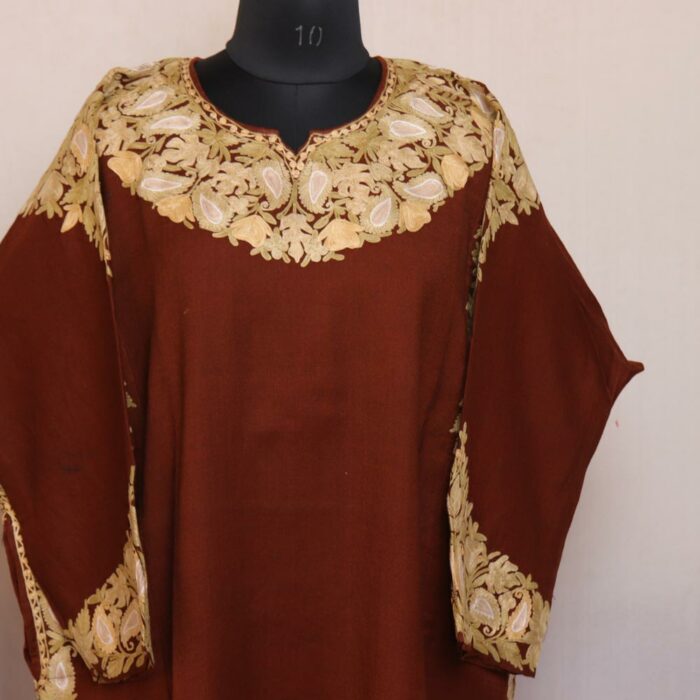 rust wool pheran 3