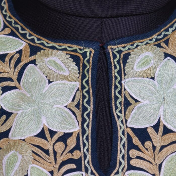 teal blue aari pheran 1