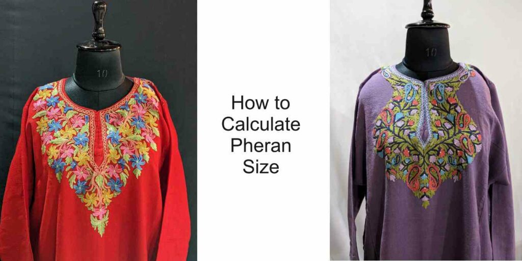 Calculate pheran size