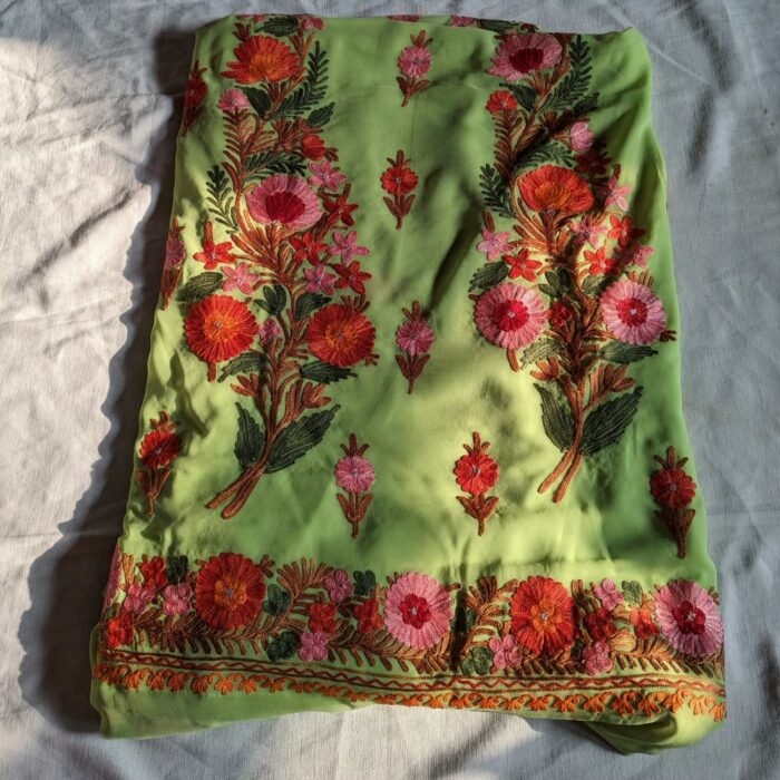 Kashmiri Saree ari embroidery20231124 18