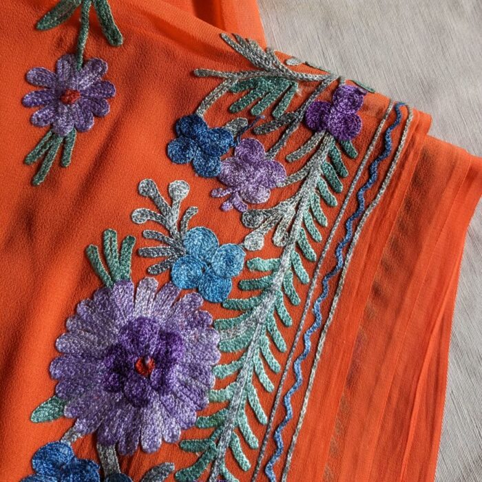 Kashmiri Saree ari embroidery20231124 20