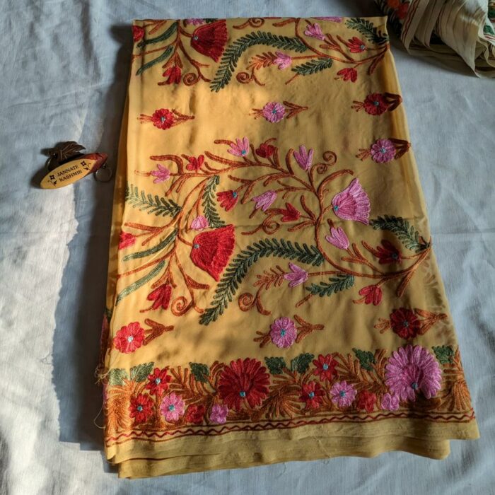 Kashmiri Saree ari embroidery20231124 34
