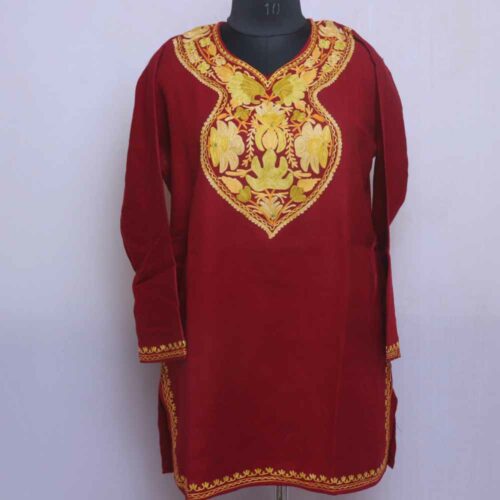 Kashmiri kurti pheran short 20231116 16